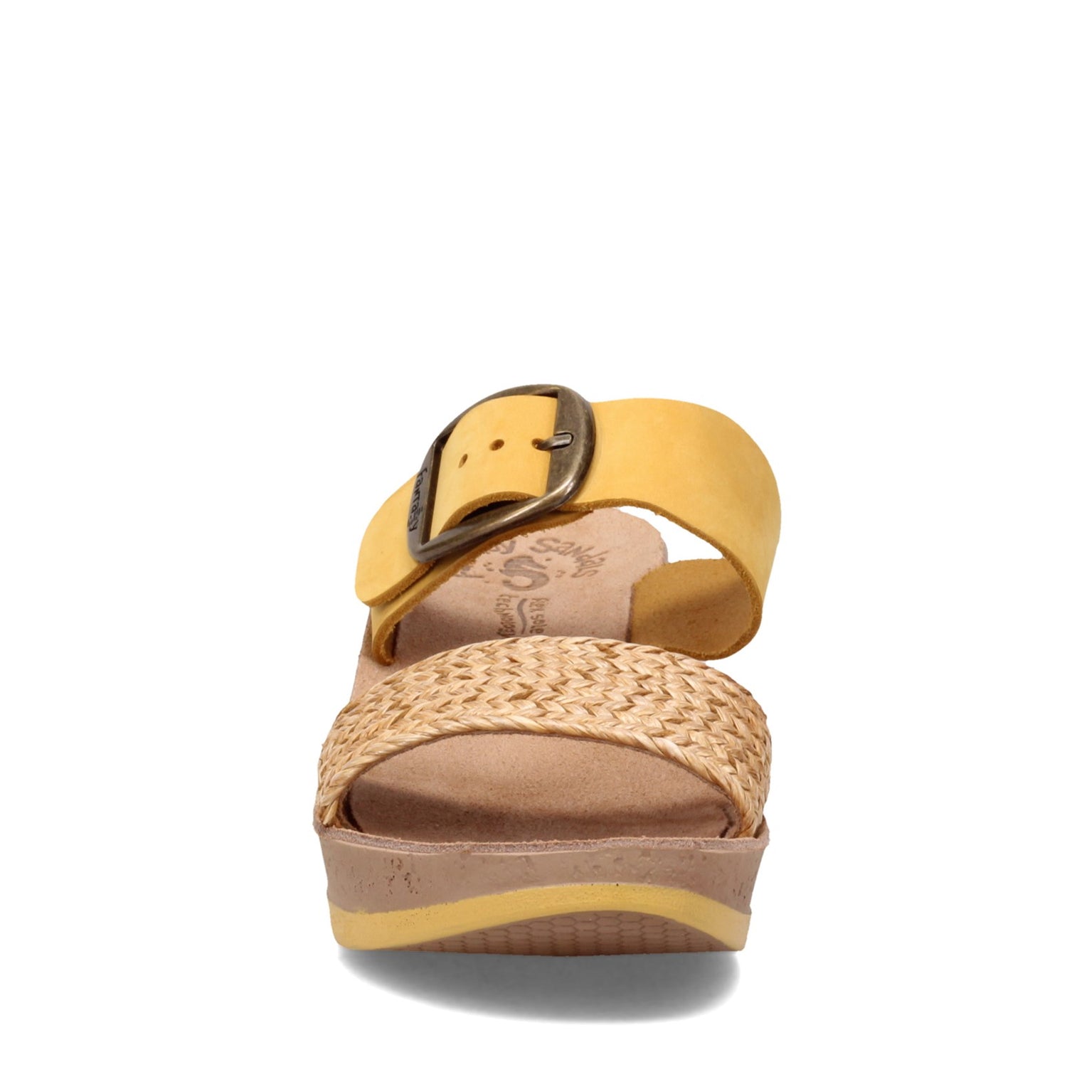 Peltz Shoes  Women's Fantasy Sandals Roxy Sandal YELLOW ROXY-MAYO