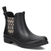 Peltz Shoes  Women's Joules Rutland Rain Boot BLACK RUTLAND-BLACK