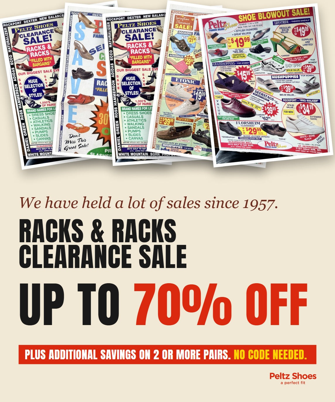 Racks and Racks Clearance Sale. Up to 70% off.