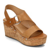 Peltz Shoes  Women's Marc Fisher Rana Sandal TAN RANA-251