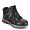 Peltz Shoes  Men's Reebok Work Trail Grip Mid Waterproof BLACK RB3401
