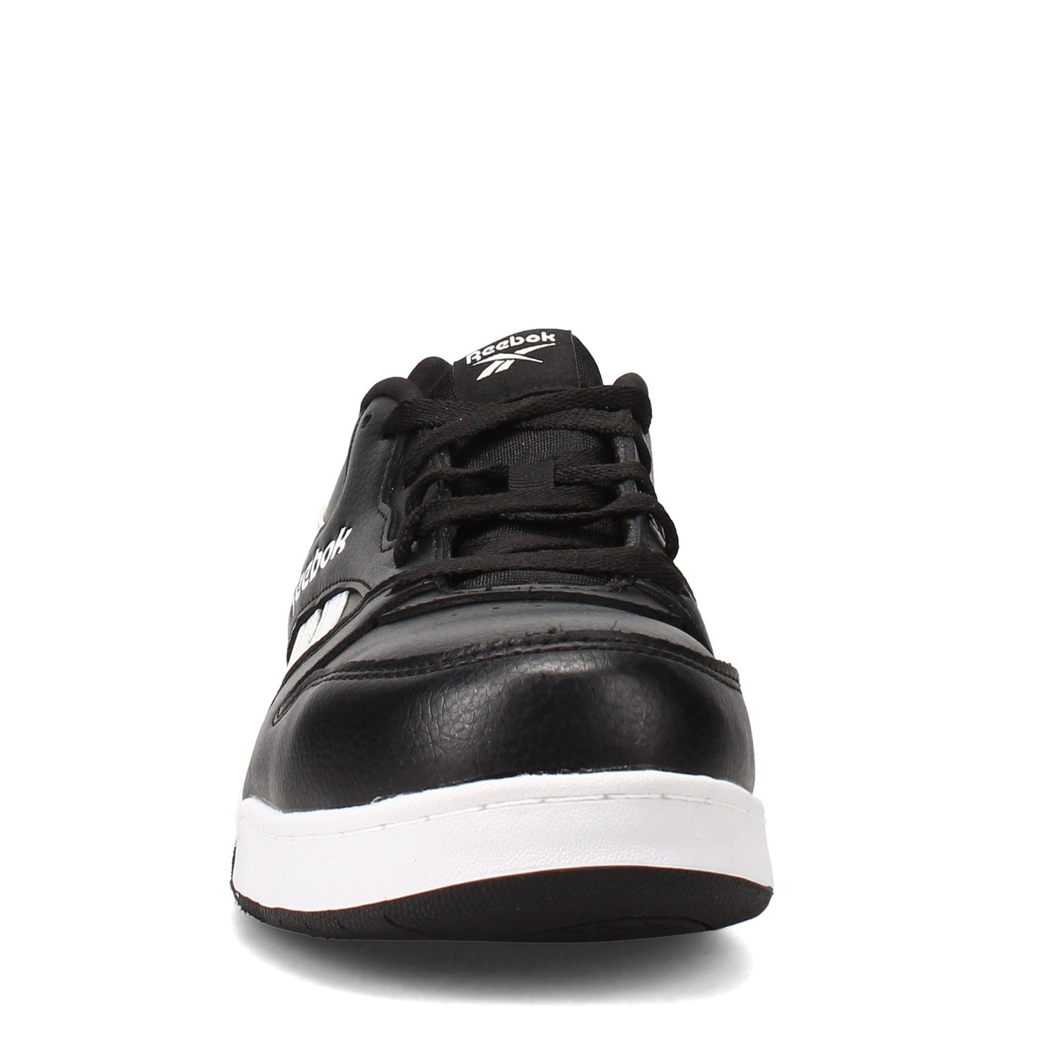 Peltz Shoes  Men's Reebok Work BB4500 Low Top Work Sneaker BLACK / WHITE RB4162