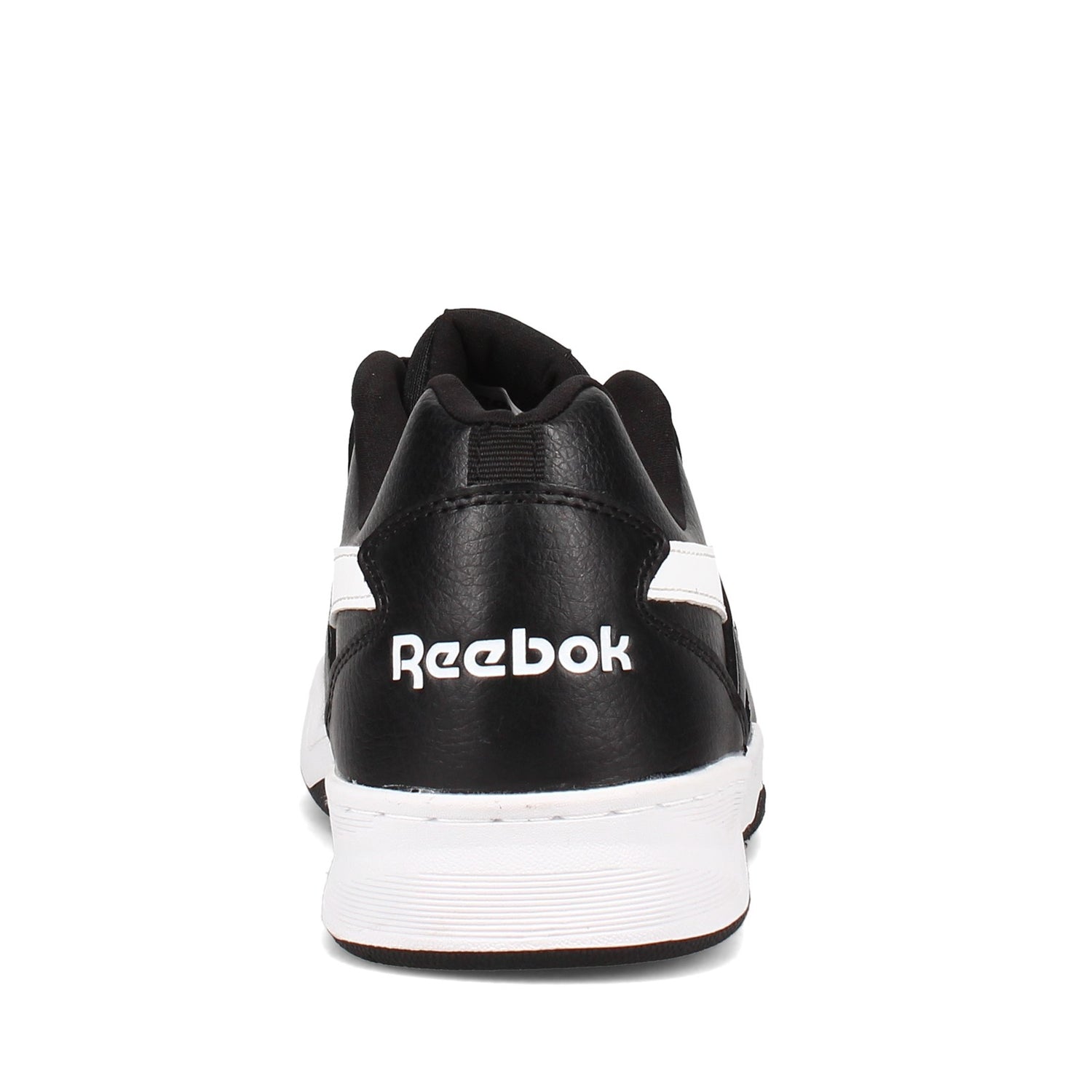 Peltz Shoes  Men's Reebok Work BB4500 Low Top Work Sneaker BLACK / WHITE RB4162
