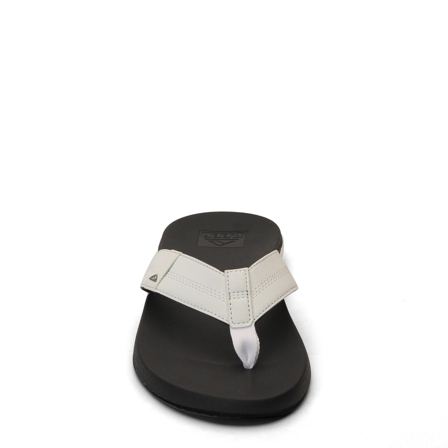 Peltz Shoes  Men's Reef Cushion Bounce Sandal White/Grey RF0A3FDI-WHC