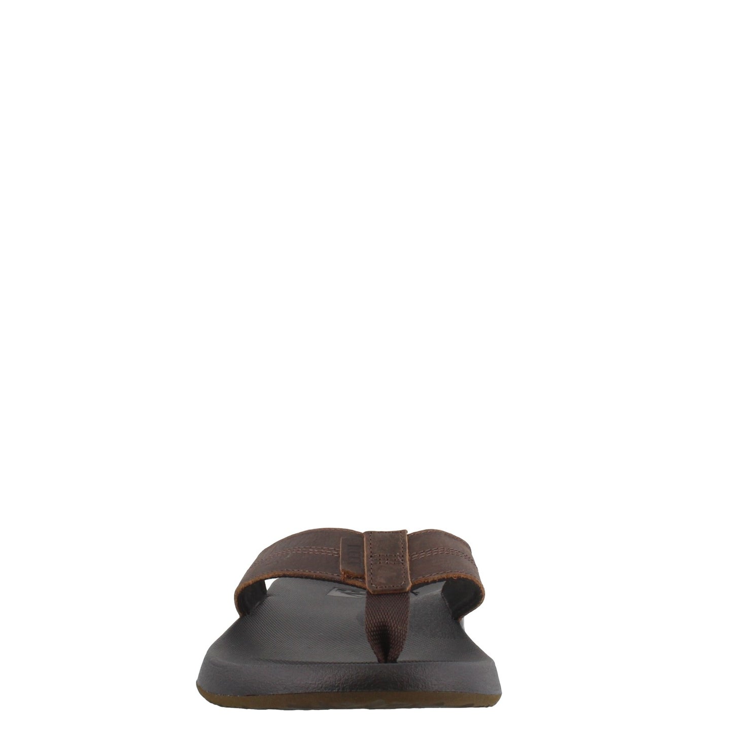Peltz Shoes  Men's Reef Cushion Bounce thong sandals Black/Brown RF0A3FEZ-BKB