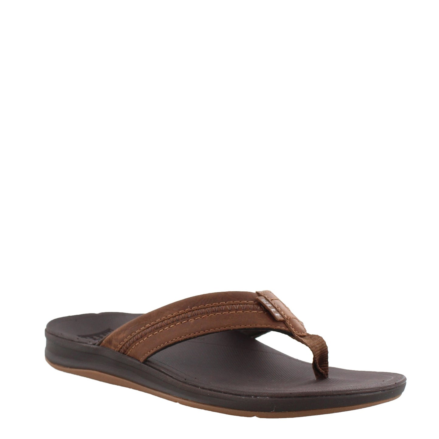 Men's Reef, Ortho Bounce Coast Leather Thong Sandals – Peltz Shoes