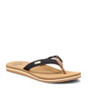 Peltz Shoes  Women's Reef Cushion Sands Sandal Black/Tan RF0A3YOW-BTA