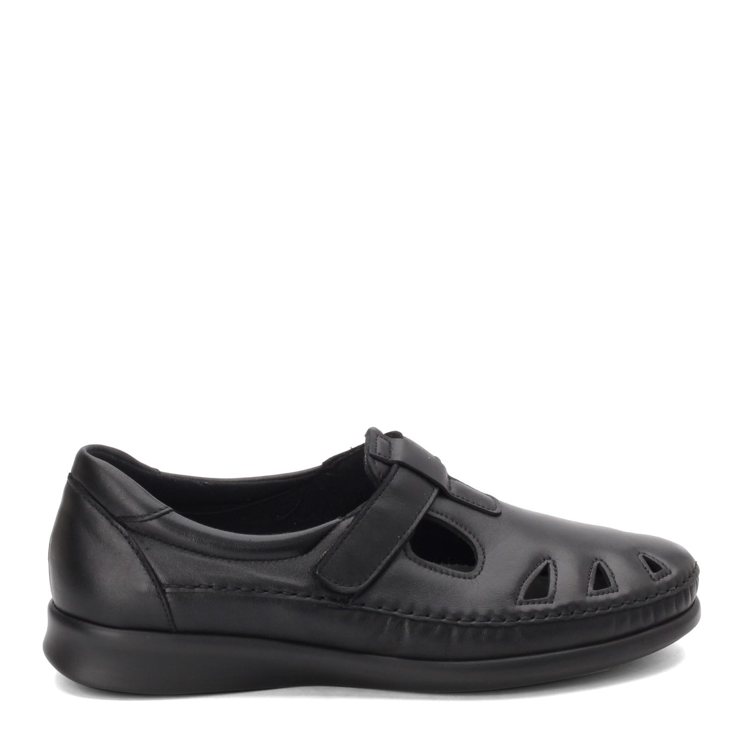 Peltz Shoes  Women's SAS Roamer Slip-On BLACK ROAMER BLACK