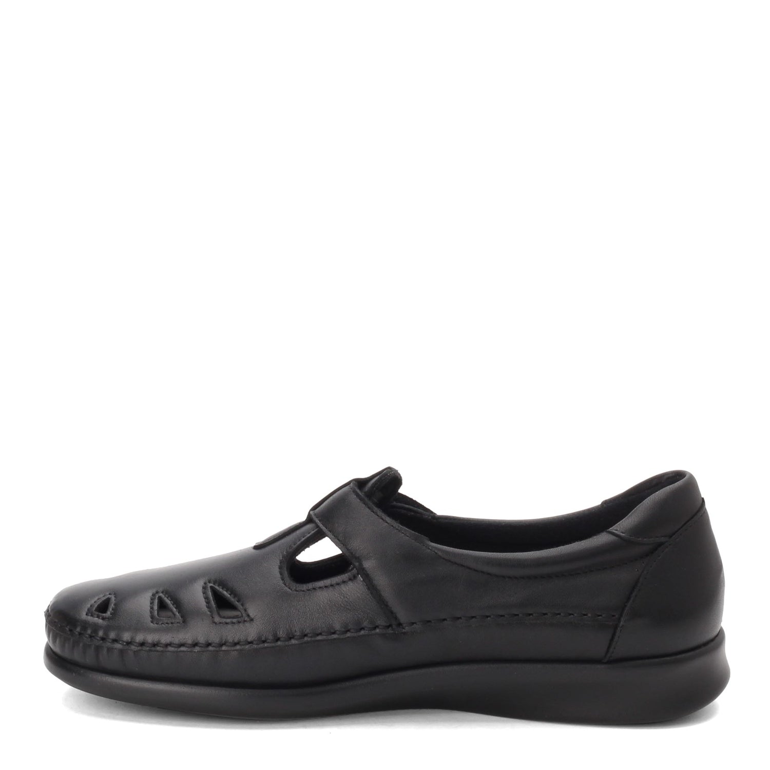 Peltz Shoes  Women's SAS Roamer Slip-On BLACK ROAMER BLACK