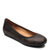 Peltz Shoes  Women's Vionic Robyn Flat BLACK ROBYN-BLK