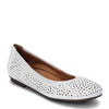 Peltz Shoes  Women's Vionic Robyn Flat WHITE ROBYN-WHT