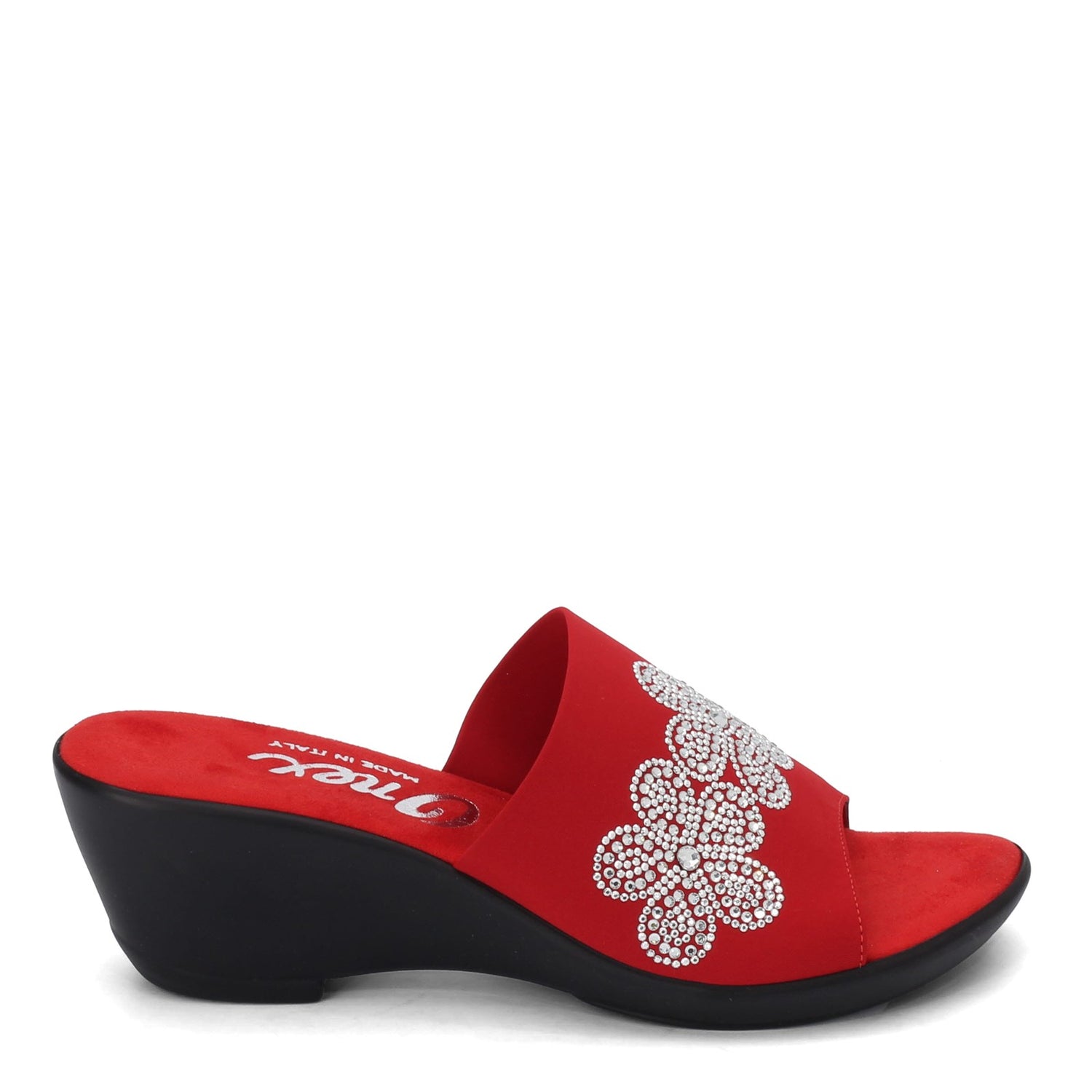 Peltz Shoes  Women's Onex Rory Sandal RED RORY-RED