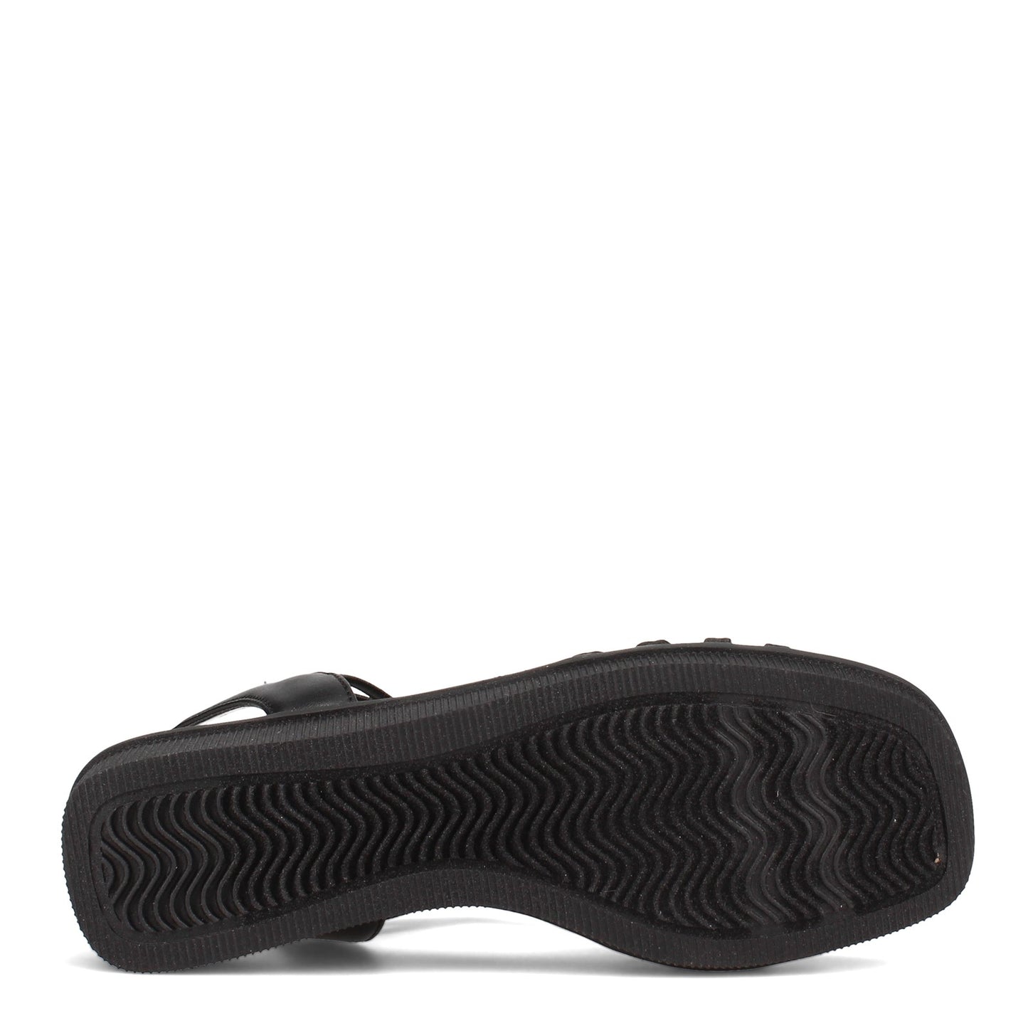 Peltz Shoes  Women's Impo Rosette Sandal BLACK ROSETTE-BLACK