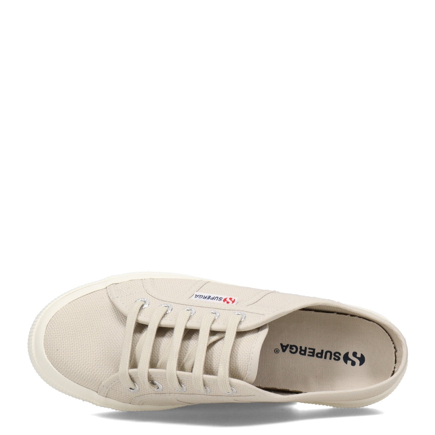 Peltz Shoes  Women's Superga 2402 Mule GREY S00GJB0-03R