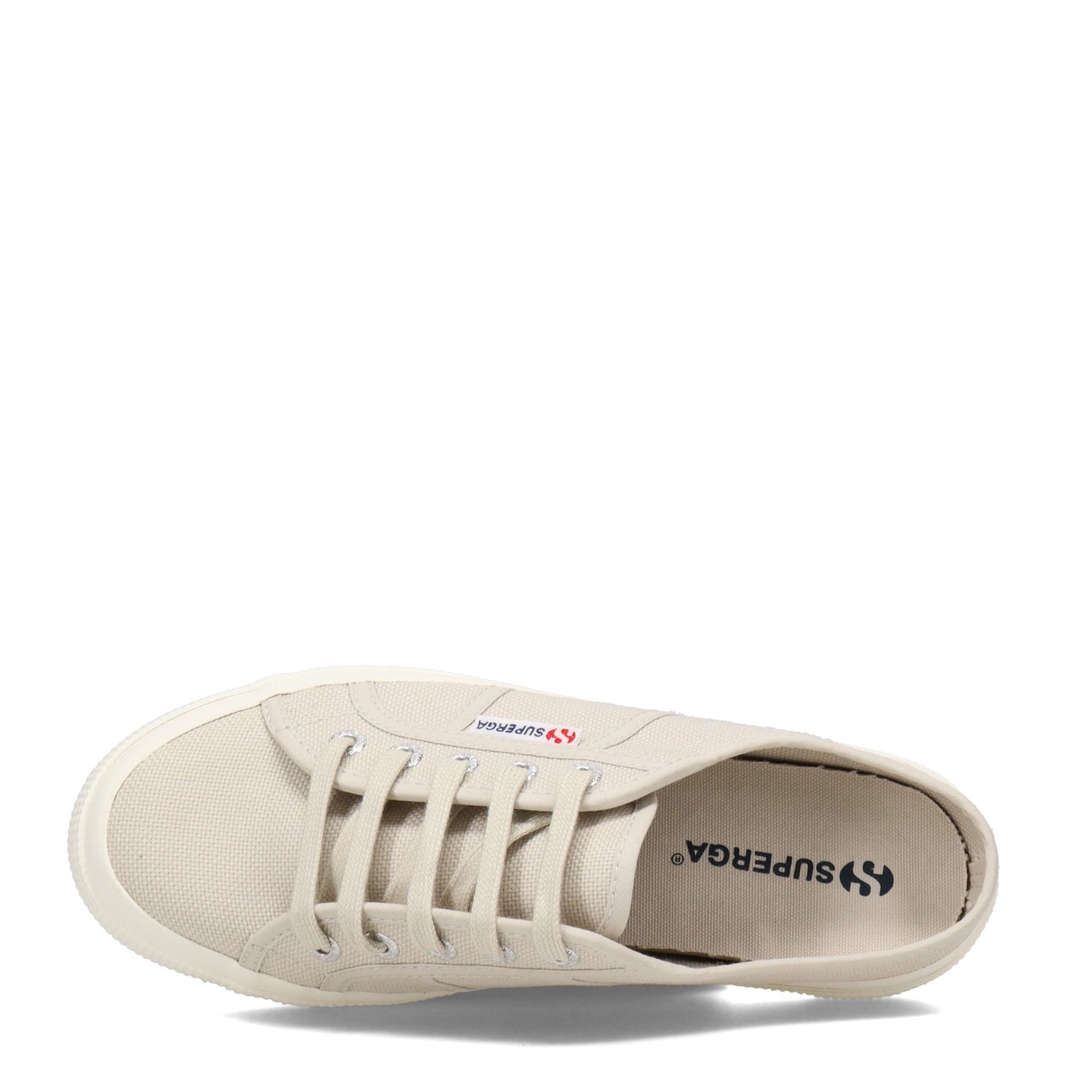 Peltz Shoes  Women's Superga 2402 Mule GREY S00GJB0-03R
