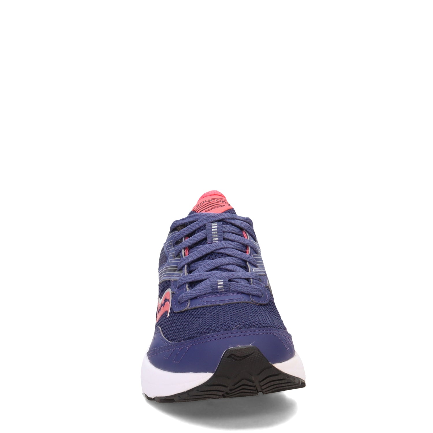 Peltz Shoes  Women's Saucony Cohesion 15 Running Shoe Cobalt/Punch S10701-18
