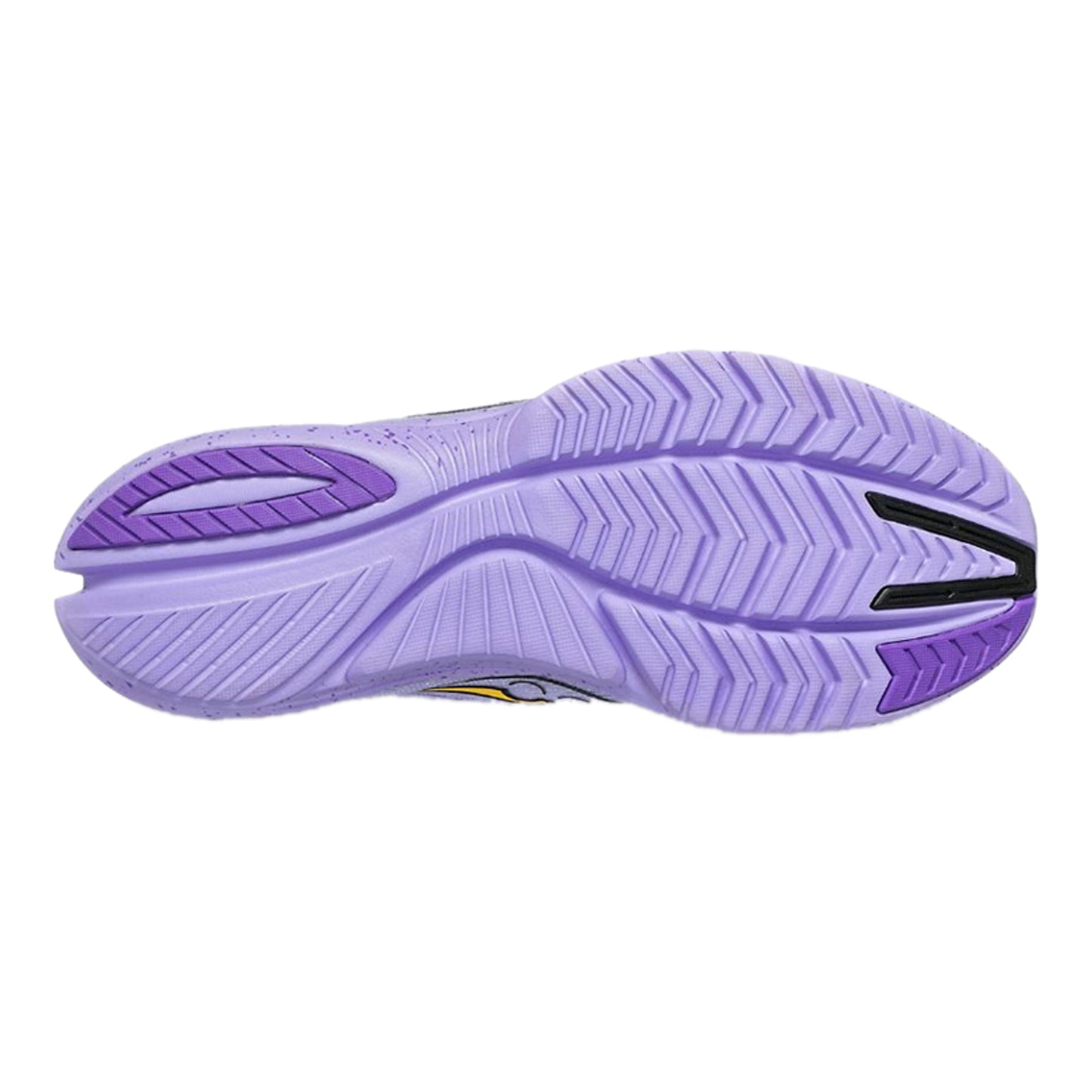 Peltz Shoes  Women's Saucony Kinvara 13 Running Shoe PURPLE YELLOW S10723-95