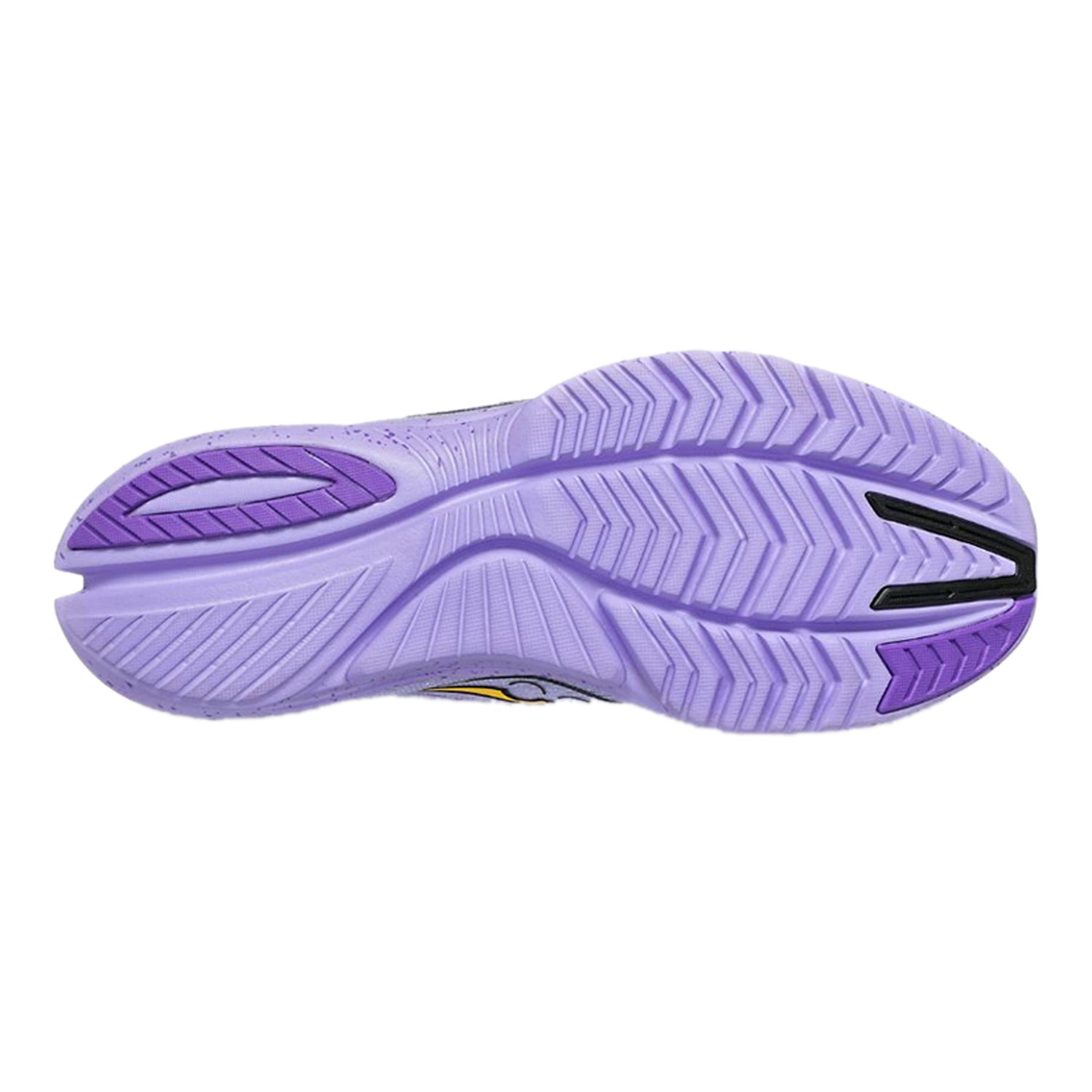 Peltz Shoes  Women's Saucony Kinvara 13 Running Shoe PURPLE YELLOW S10723-95