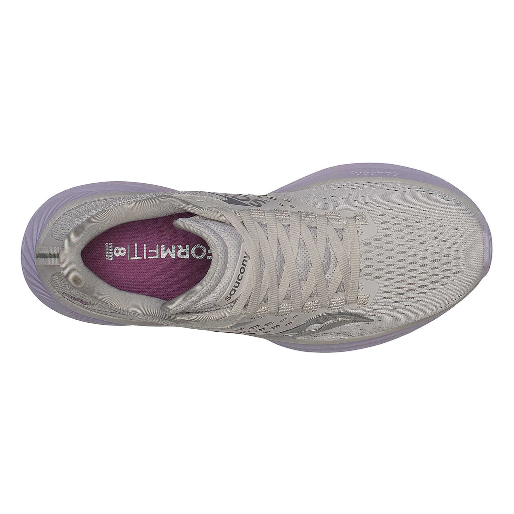 Women's Saucony Ride 17 Running Shoe MOON/VIOLA S10924-241