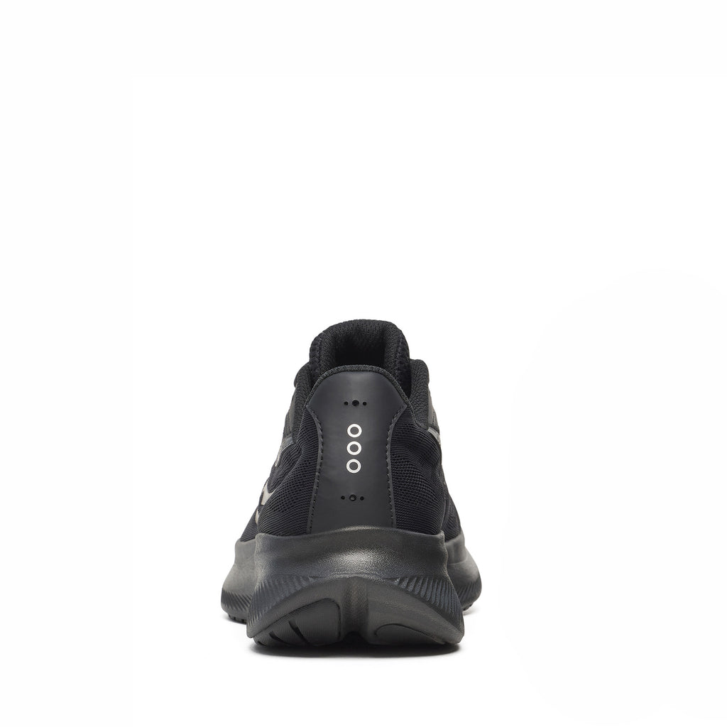 Women's Saucony Cohesion 18 Running Shoe - Wide Width SOLID BLACK S11035-211