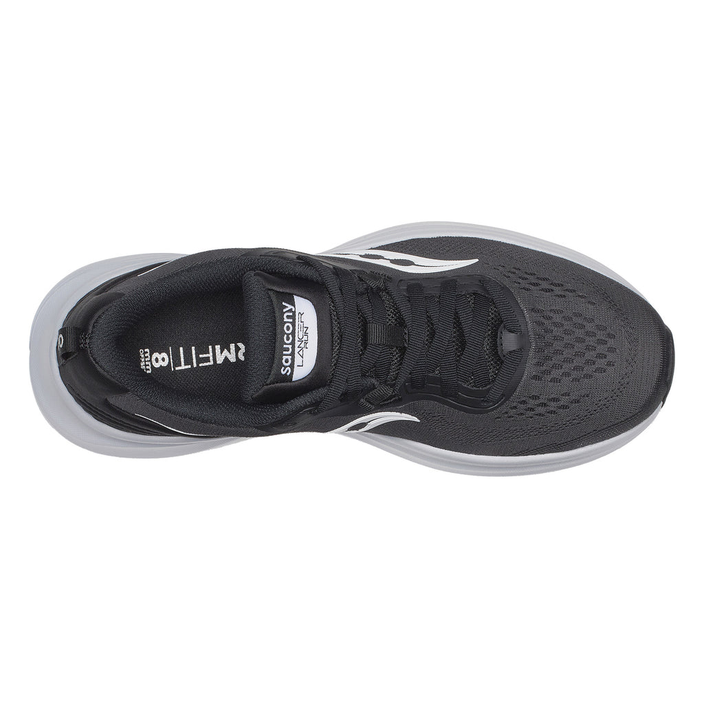 [POS] Women's Saucony Lancer Run Running Shoe BLACK/WHITE S11048-200-POS