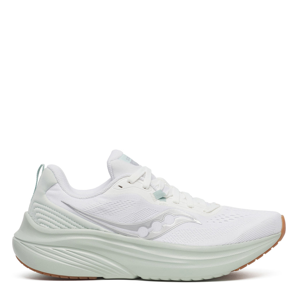 Women's Saucony Lancer Run Running Shoe White/Mist S11048-204