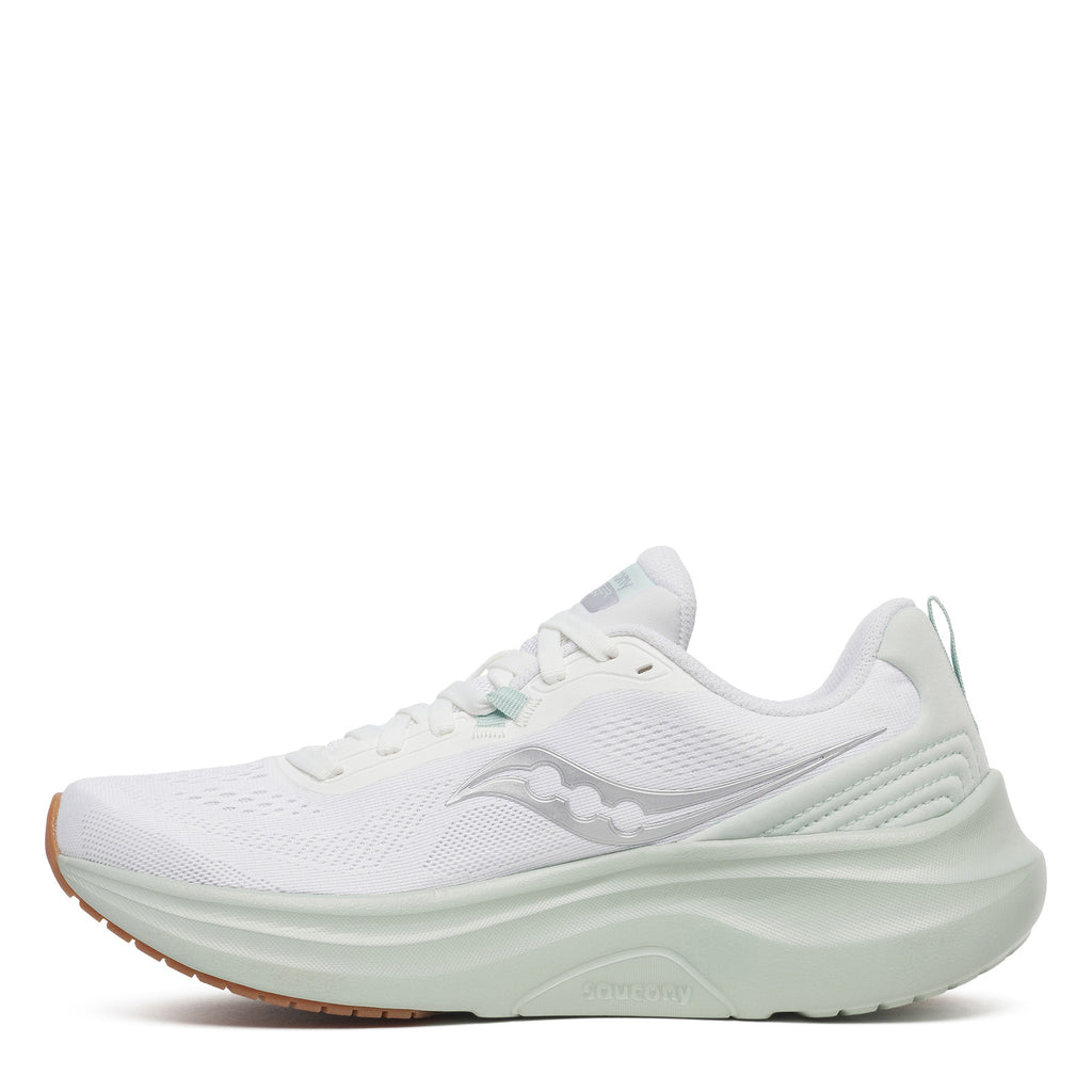 Women's Saucony Lancer Run Running Shoe White/Mist S11048-204