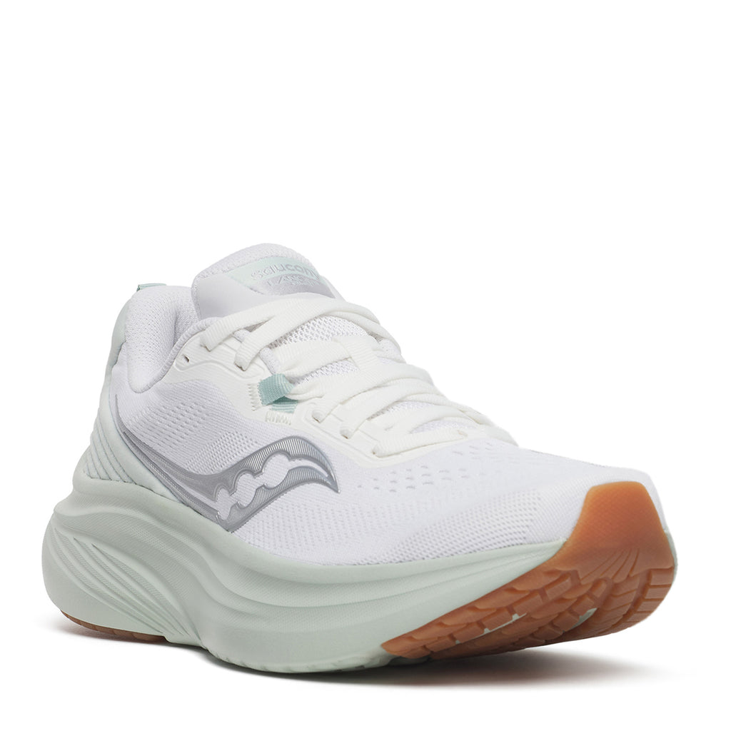 Women's Saucony Lancer Run Running Shoe White/Mist S11048-204