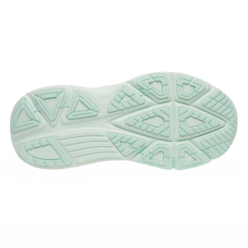 Women's Saucony Guide 19 Running Shoe - Wide Width WHITE HUSH S11059-121