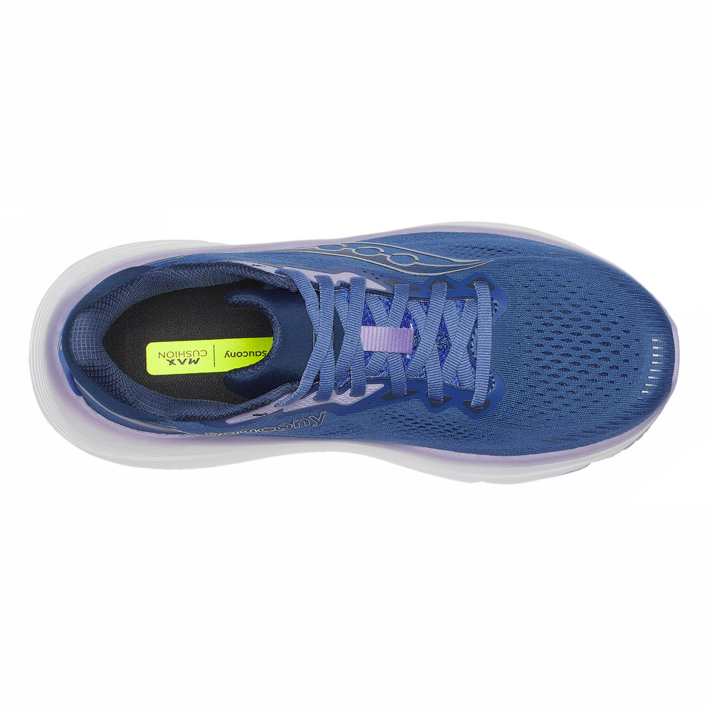 Women's Saucony Guide 19 Running Shoe - Wide Width SAIL/ORCHID S11059-132