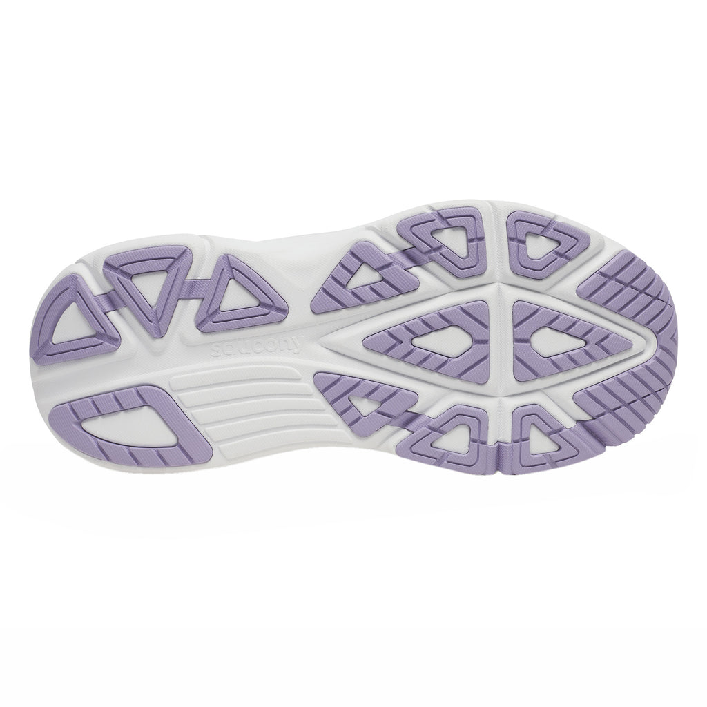 Women's Saucony Guide 19 Running Shoe - Wide Width SAIL/ORCHID S11059-132
