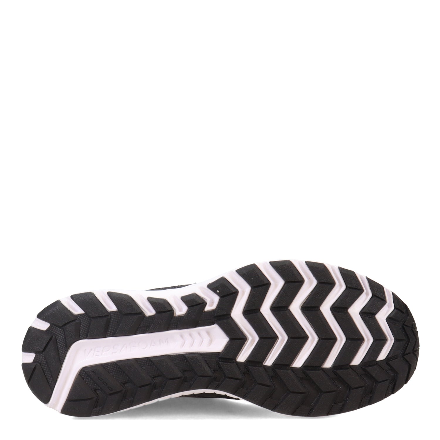 Peltz Shoes  Men's Saucony Cohesion 13 Running Shoe - Wide Width BLACK  WHITE S20560-1