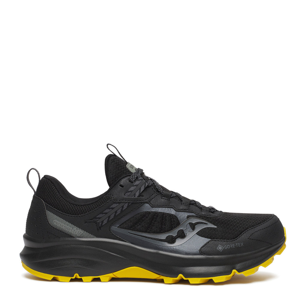 Men's Saucony Excursion TR17 GTX Trail Running Shoe BLACK / OAK S20960-200