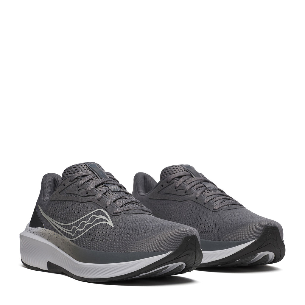 Men's Saucony Echelon 10 Running Shoe - Wide Width CARBON S21045-104