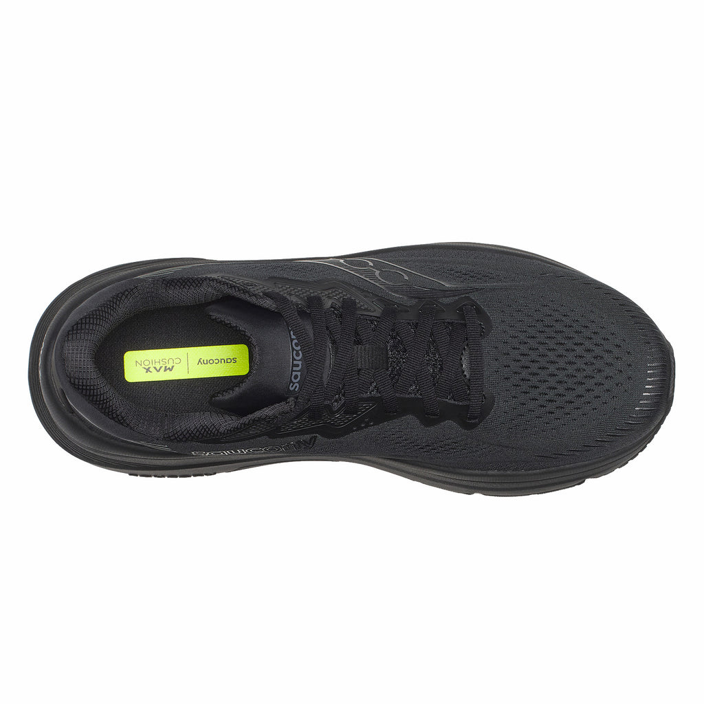 Men's Saucony Guide 19 Running Shoe SOLID BLACK S21058-101