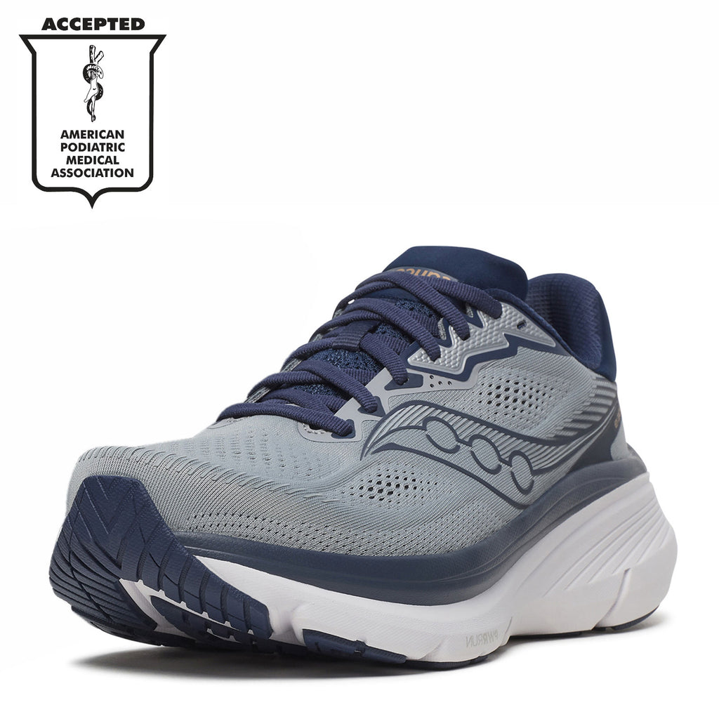 Men's Saucony Guide 19 Running Shoe FOSSIL / NAVY S21058-118