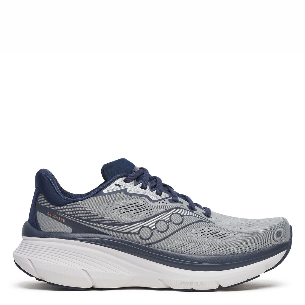 Men's Saucony Guide 19 Running Shoe FOSSIL / NAVY S21058-118