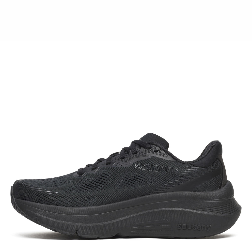 Men's Saucony Guide 19 Running Shoe - Wide Width SOLID BLACK S21059-101