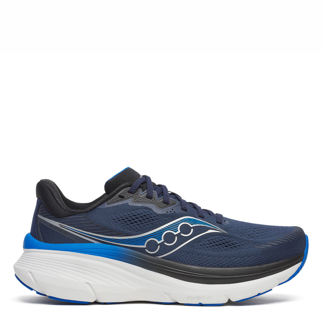 Men's Saucony Guide 19 Running Shoe - Wide Width NAVY / ROYAL S21059-121