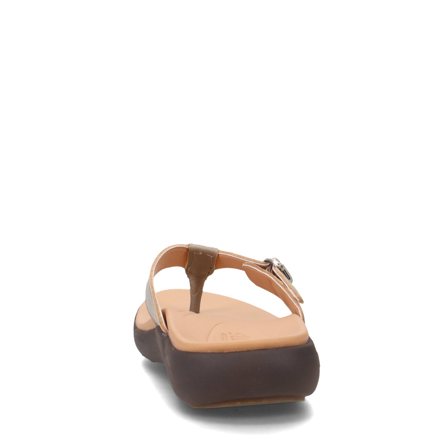 Peltz Shoes  Women's Strole Coaster Sandal PEWTER S835W-350