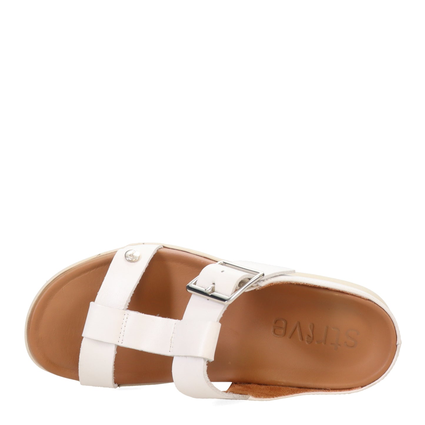 Peltz Shoes  Women's Strive Santorini Sandal WHITE SANTORINI2-WHIT