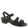 Peltz Shoes  Women's SAS Savanna Sandal BLACK SAVANNA BLACK