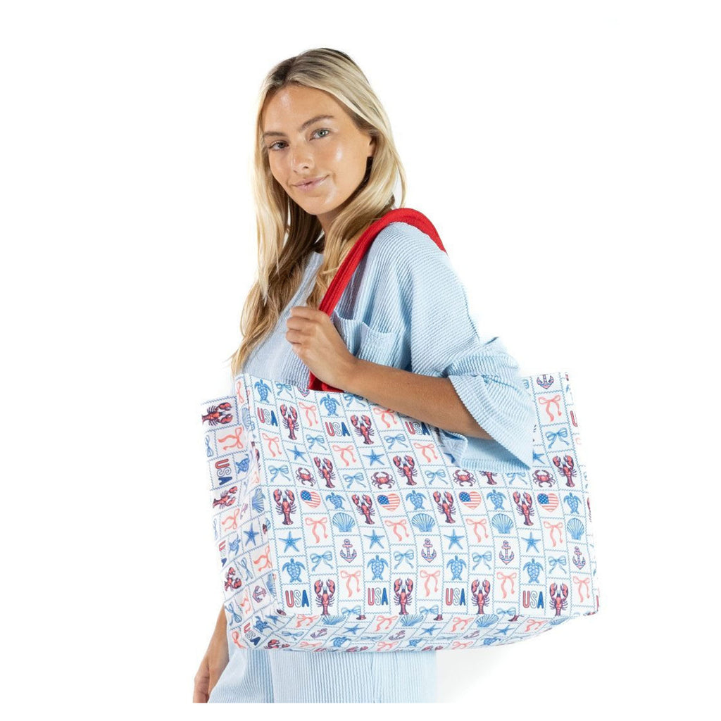 Simply Southern, Extra Large Canvas Tote Bag