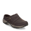 Peltz Shoes  Women's Easy Spirit Equinox Clog DARK BROWN SEEQUINOX-DBR01