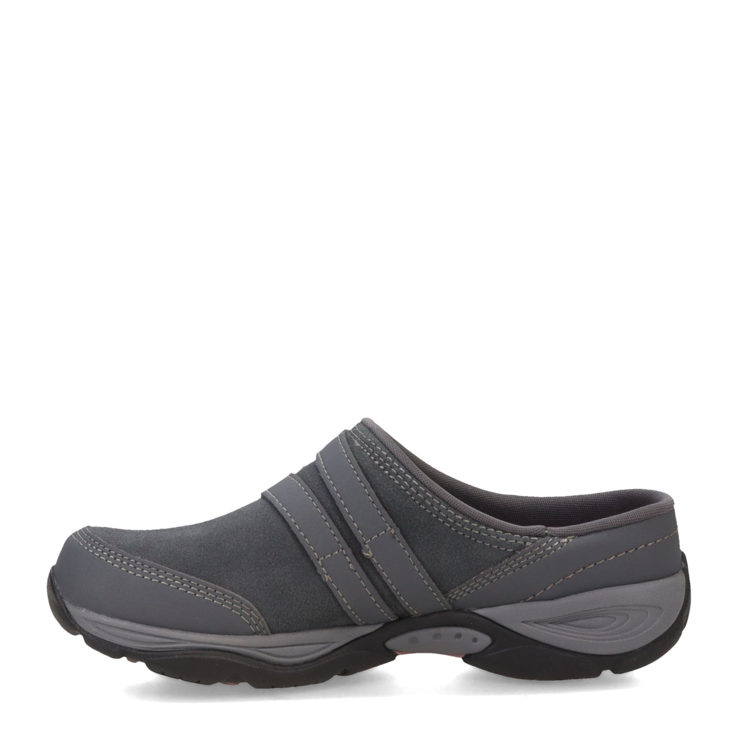 Peltz Shoes  Women's Easy Spirit Equinox Clog DARK GRAY SEEQUINOX-DGR01