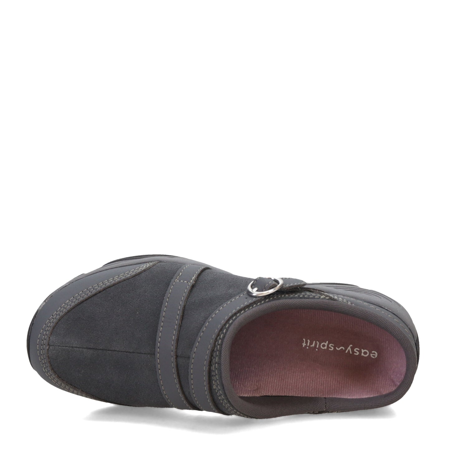 Peltz Shoes  Women's Easy Spirit Equinox Clog DARK GRAY SEEQUINOX-DGR01