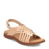 Peltz Shoes  Women's Easy Spirit Mar Sandal NATURAL SEMAR-LNA01