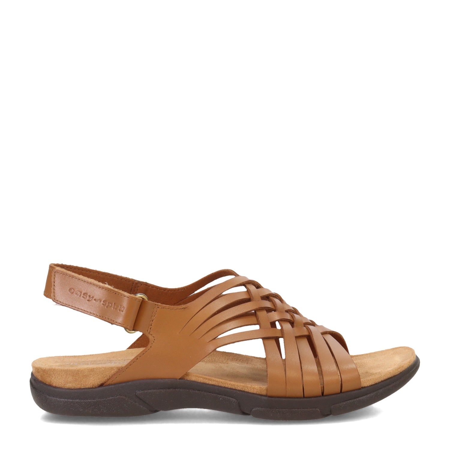 Peltz Shoes  Women's Easy Spirit Mar Sandal BROWN SEMAR-MBR01