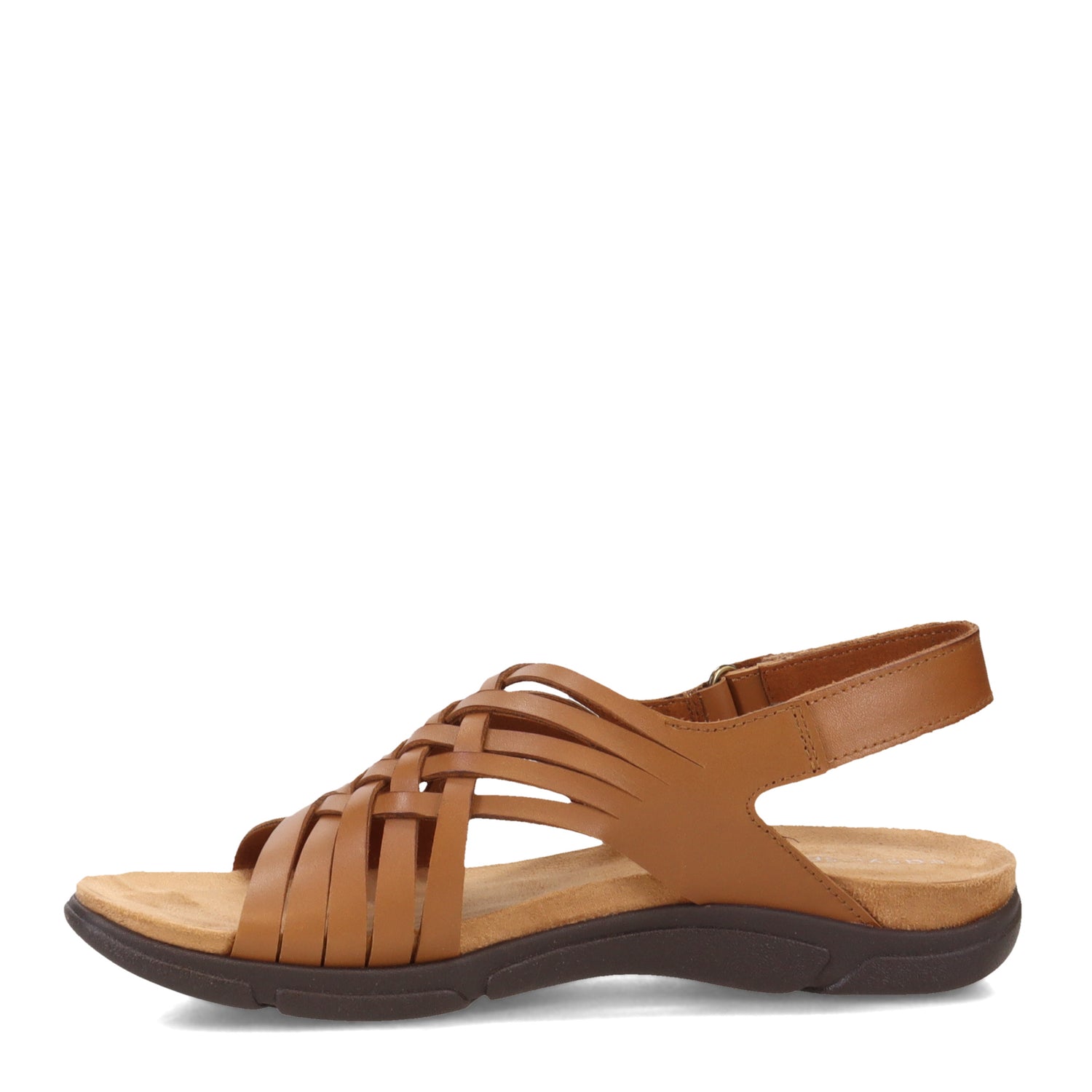 Peltz Shoes  Women's Easy Spirit Mar Sandal BROWN SEMAR-MBR01