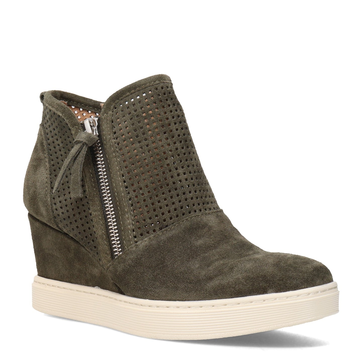 Peltz Shoes  Women's Sofft Bellview Boot Army Green SF0026706